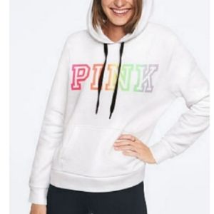 Victoria's Secret PINK Rainbow Hooded Sweatshirt